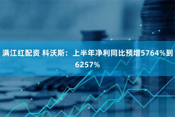 满江红配资 科沃斯：上半年净利同比预增5764%到6257%